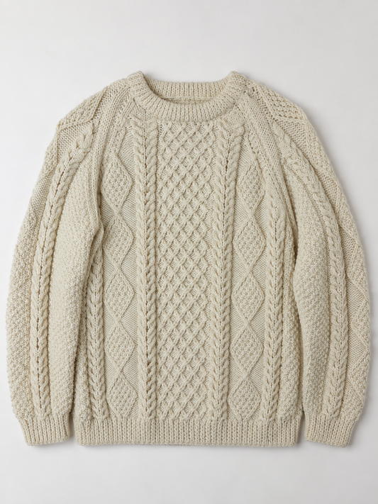 Cable Knit Fisherman Sweater – Women's Size S – photo 1 of 3