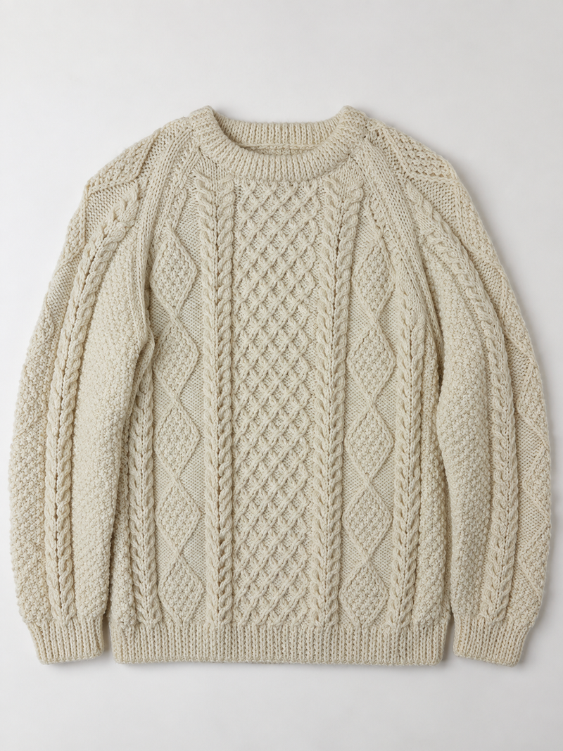 Cable Knit Fisherman Sweater – Women's Size S – photo 1 of 3