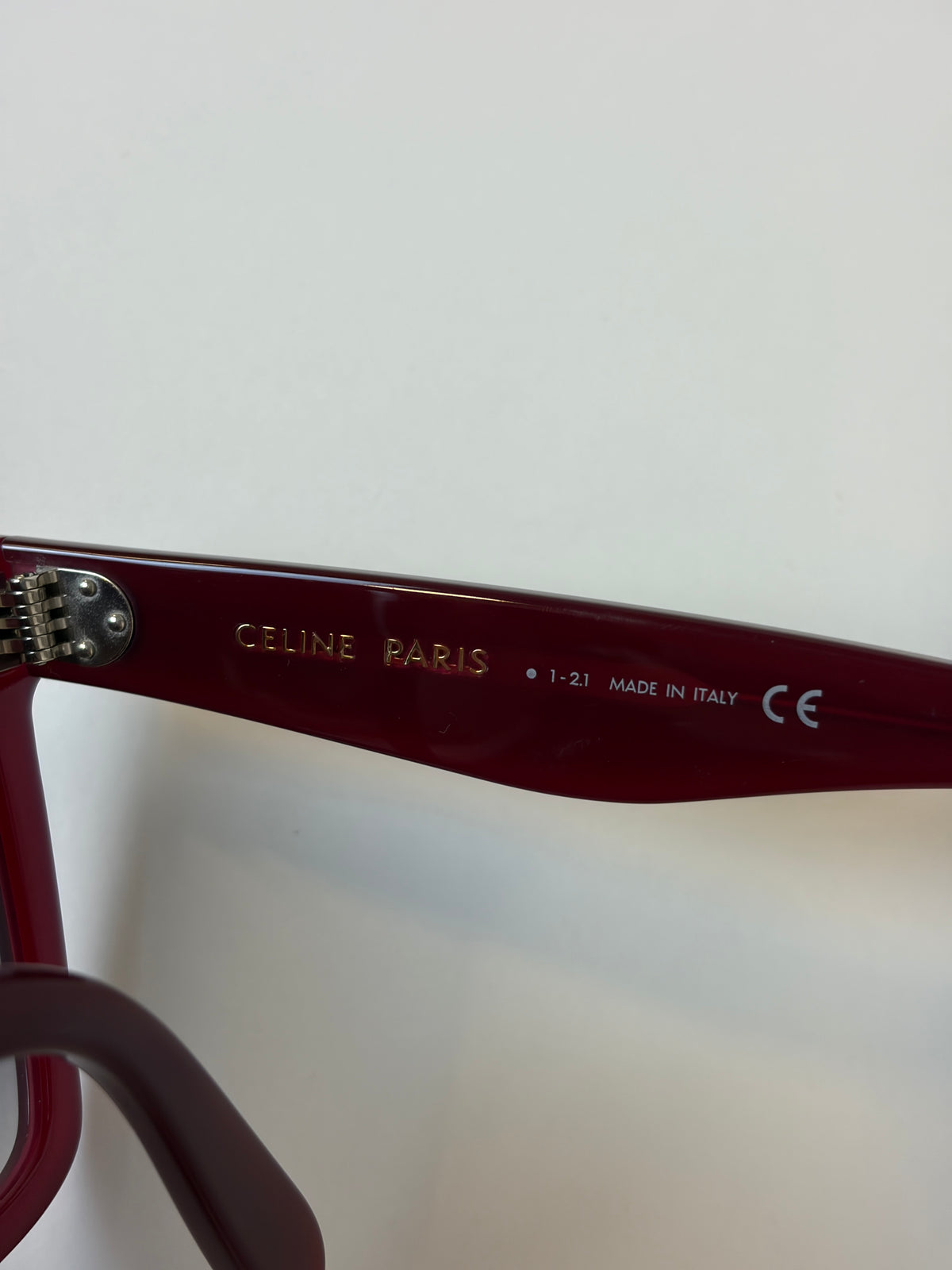 Celine CL4055IN Oversized Burgundy Sunglasses
