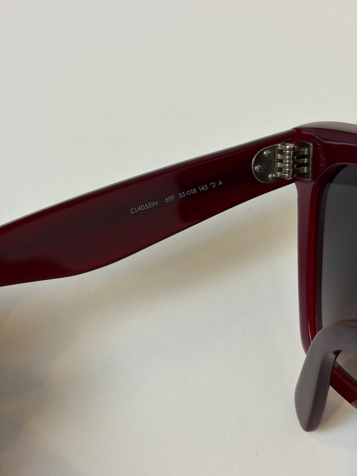 Celine CL4055IN Oversized Burgundy Sunglasses