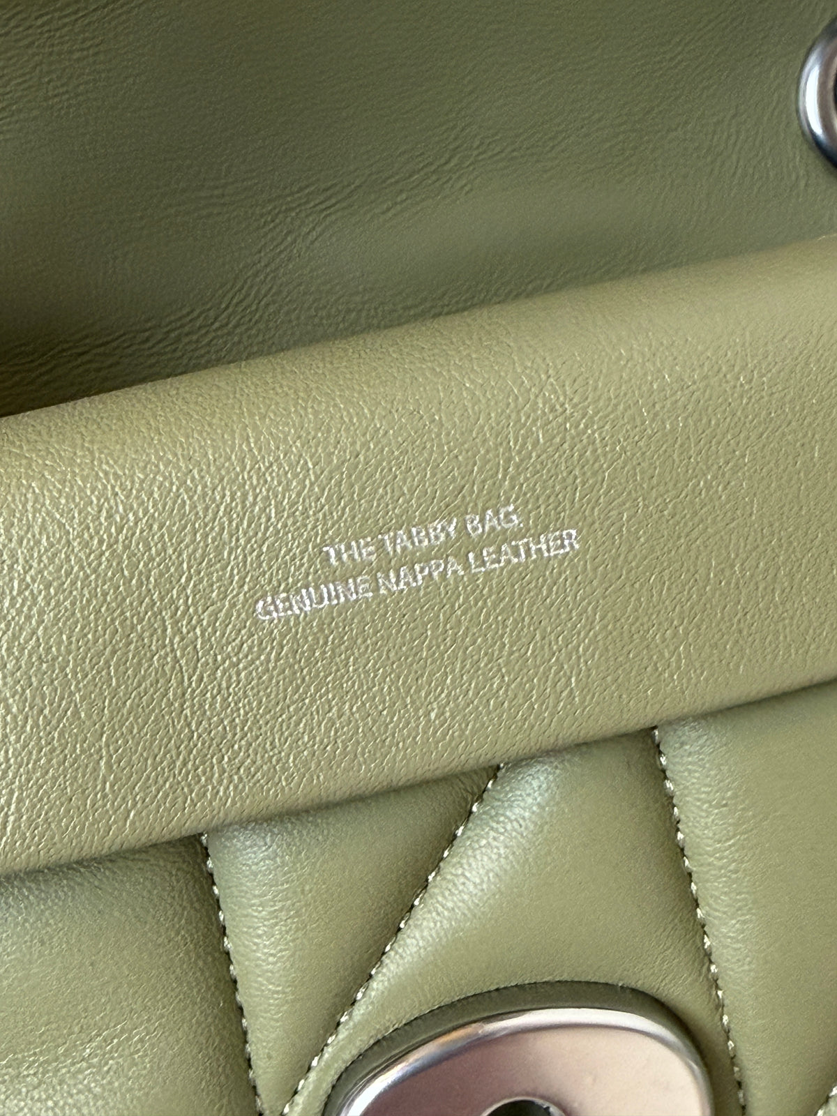 Coach Quilted Tabby 20 Shoulder Bag Olive Green (2024)