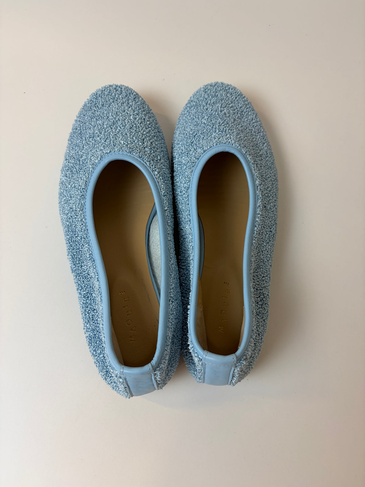 Maguire Trofa Raffia Ballet Flats – Sky Blue, Size 40 – photo 3 of 6