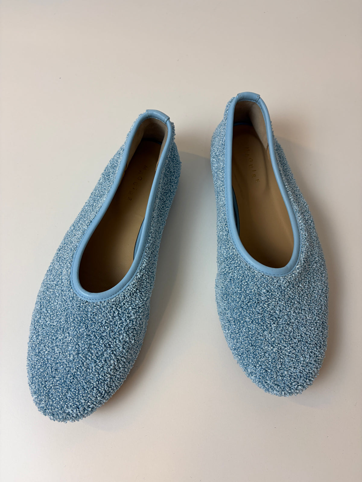 Maguire Trofa Raffia Ballet Flats – Sky Blue, Size 40 – photo 2 of 6